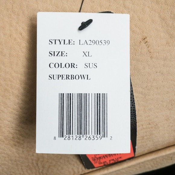 NFL Super Bowl XLVII Track Jacket Mens XL New Orleans Football Coat - Picture 13 of 16